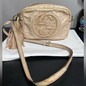Gucci ostrich Soho